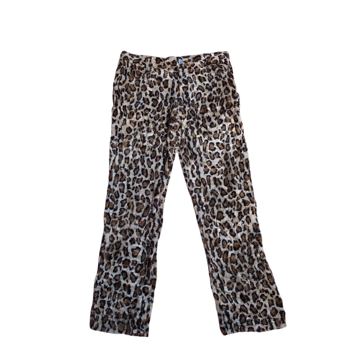 If Six Was Nine × Japanese Brand × Le Grande Bleu (L.G.B.) VINTAGE SUPER LOVERS LGB IF SIX WAS NINE LEOPARD PANTS Size US 32 / EU 48 - 2 Thumbnail