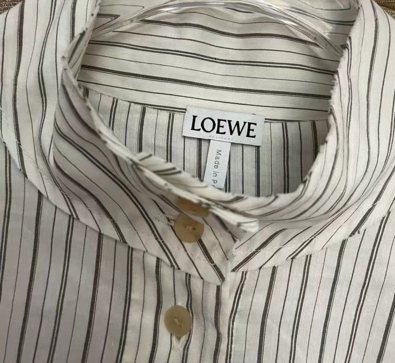 Loewe LOEWE Striped lantern sleeve shirt Size XXS / US 00 / IT 34 - 7 Thumbnail