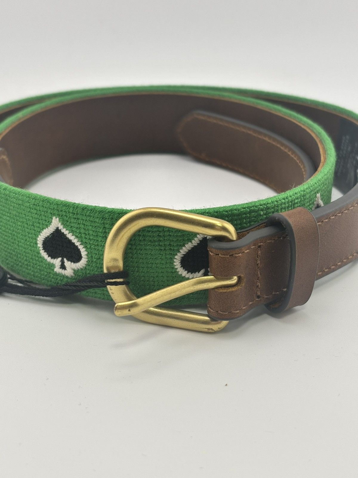 Stussy × denim tears レザーベルト Stussy x Denim Tears Needle Point Belt Brown New | eBay