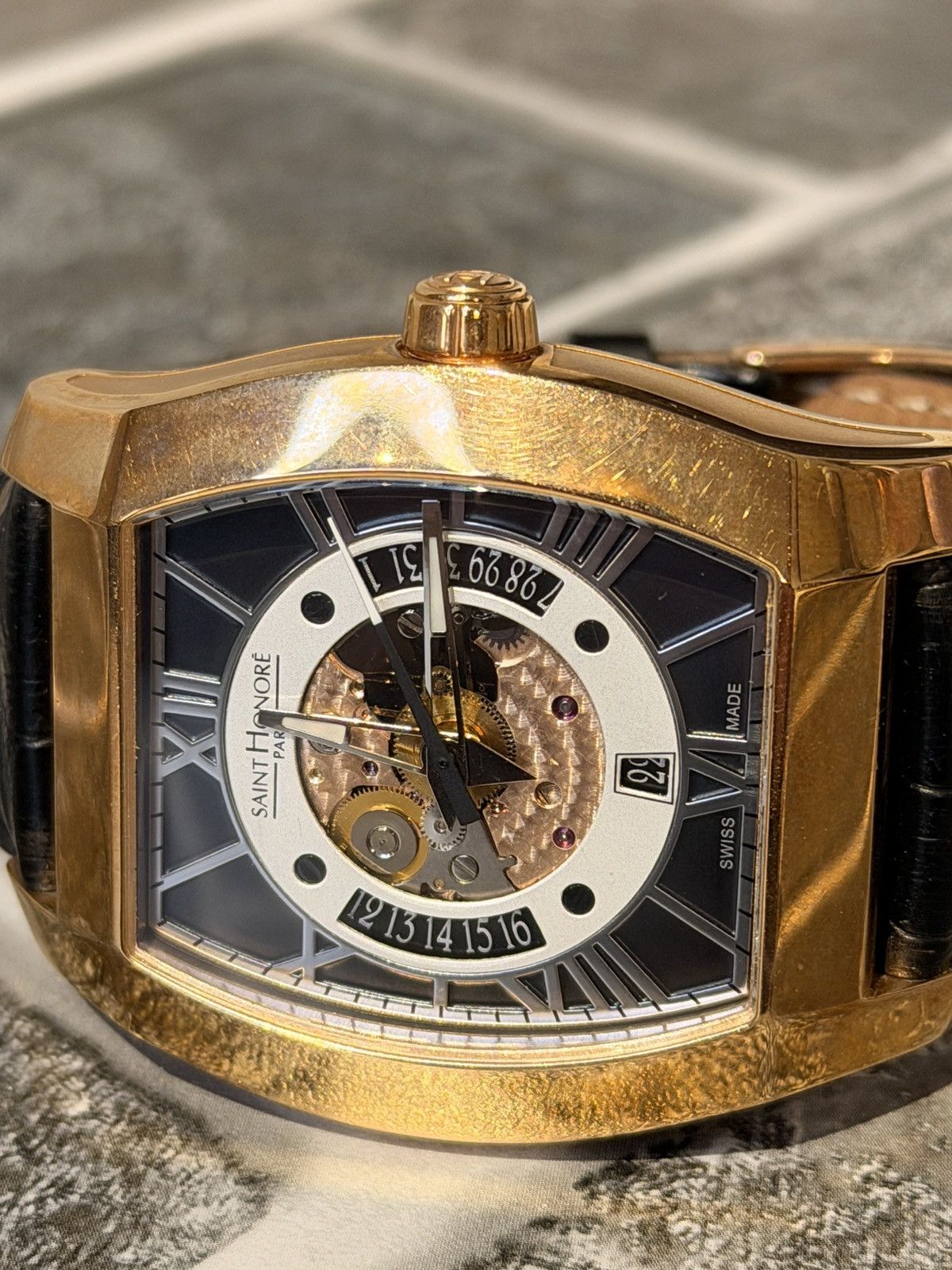 Other Saint Honore Men's 880082 8NIN Monceau Automatic Tonneau Size ONE SIZE - 2 Thumbnail