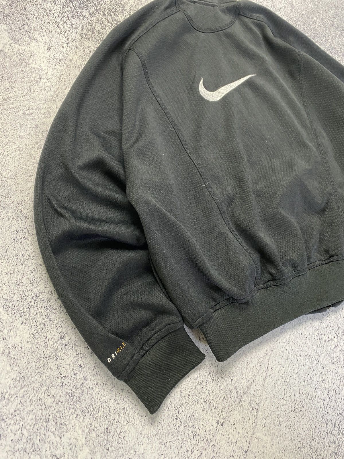 Nike Vintage Y2K Nike Drill Big Swoosh Track Jacket 90’s Size L / US 10 / IT 46 - 7 Thumbnail