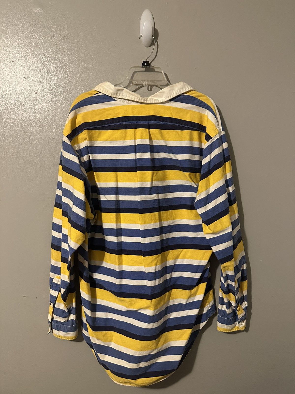 Polo Ralph Lauren Vintage Polo Ralph Lauren Long-Sleeve Rugby Shirt Size US XL / EU 56 / 4 - 2 Thumbnail