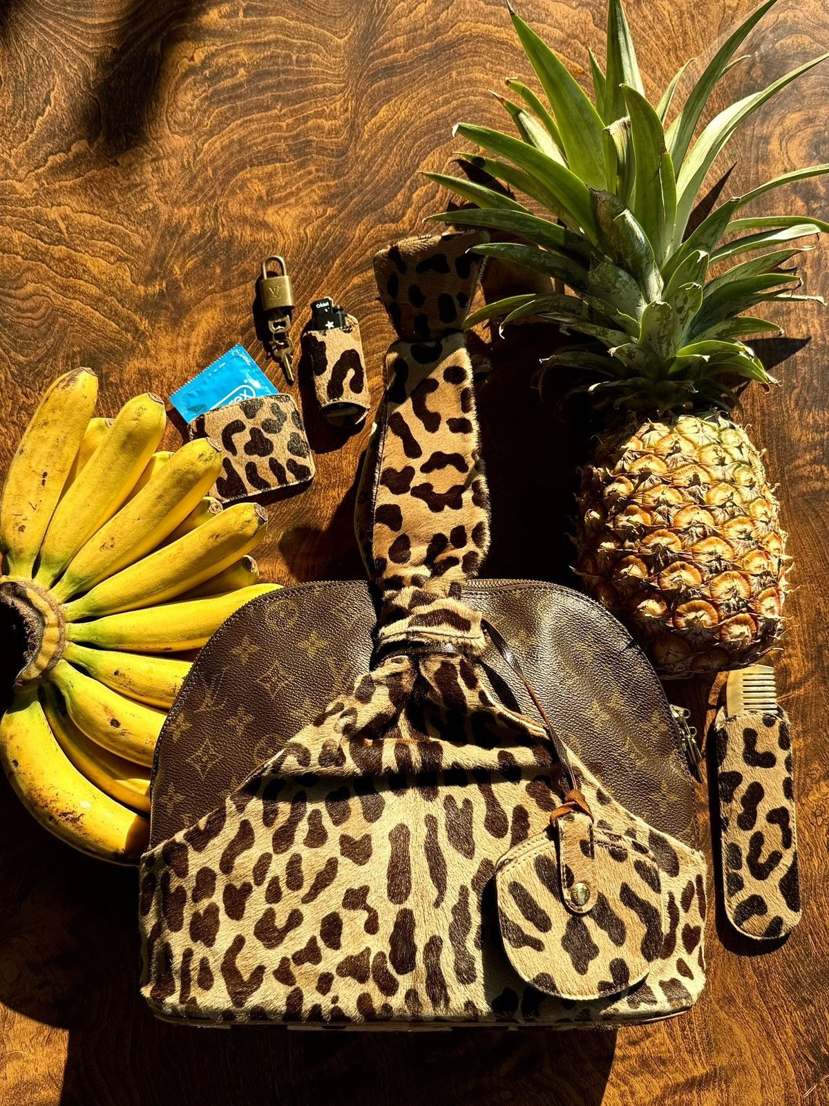 Louis Vuitton Louis Vuitton - Alaïa - 1996 - LaCentenaire - Leopard - Alma Size ONE SIZE - 2 Thumbnail