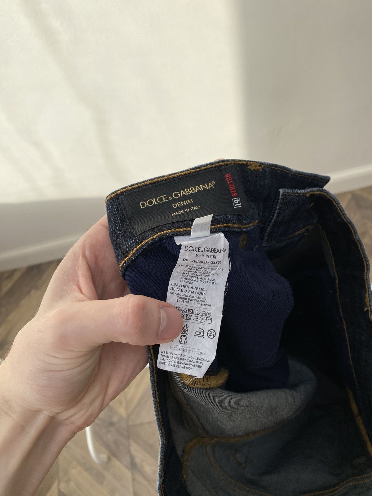 Dolce & Gabbana Vintage Dolce Gabbana Denim blue pants Size US 33 - 13 Thumbnail