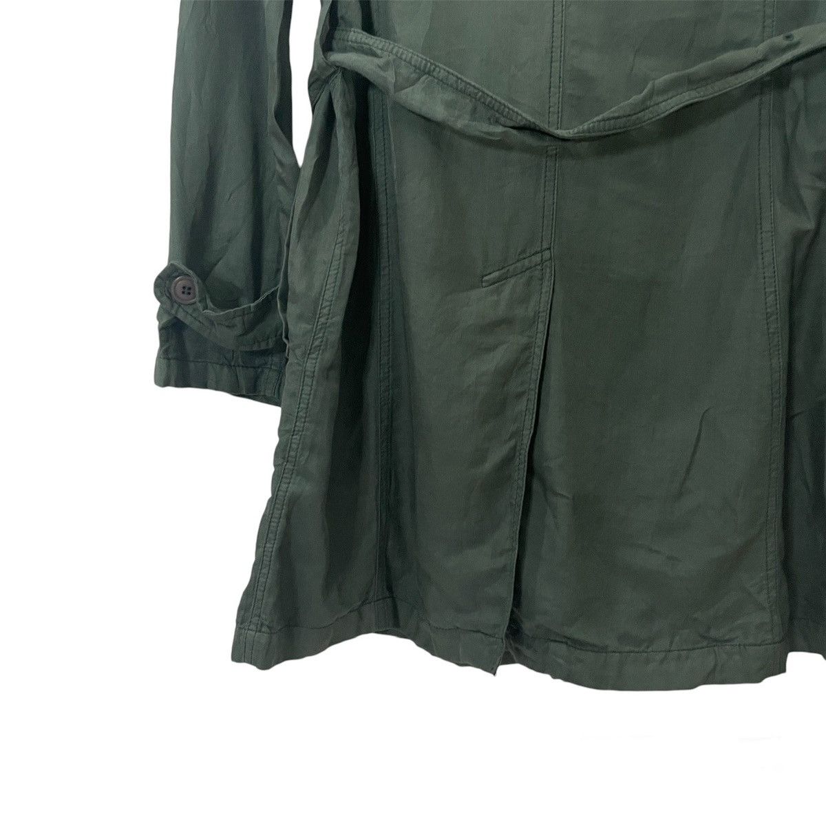 Issey Miyake Vintage Sunao Kuwahara By Issey Miyake Trench Coat Jacket Size L / US 10 / IT 46 - 8 Thumbnail
