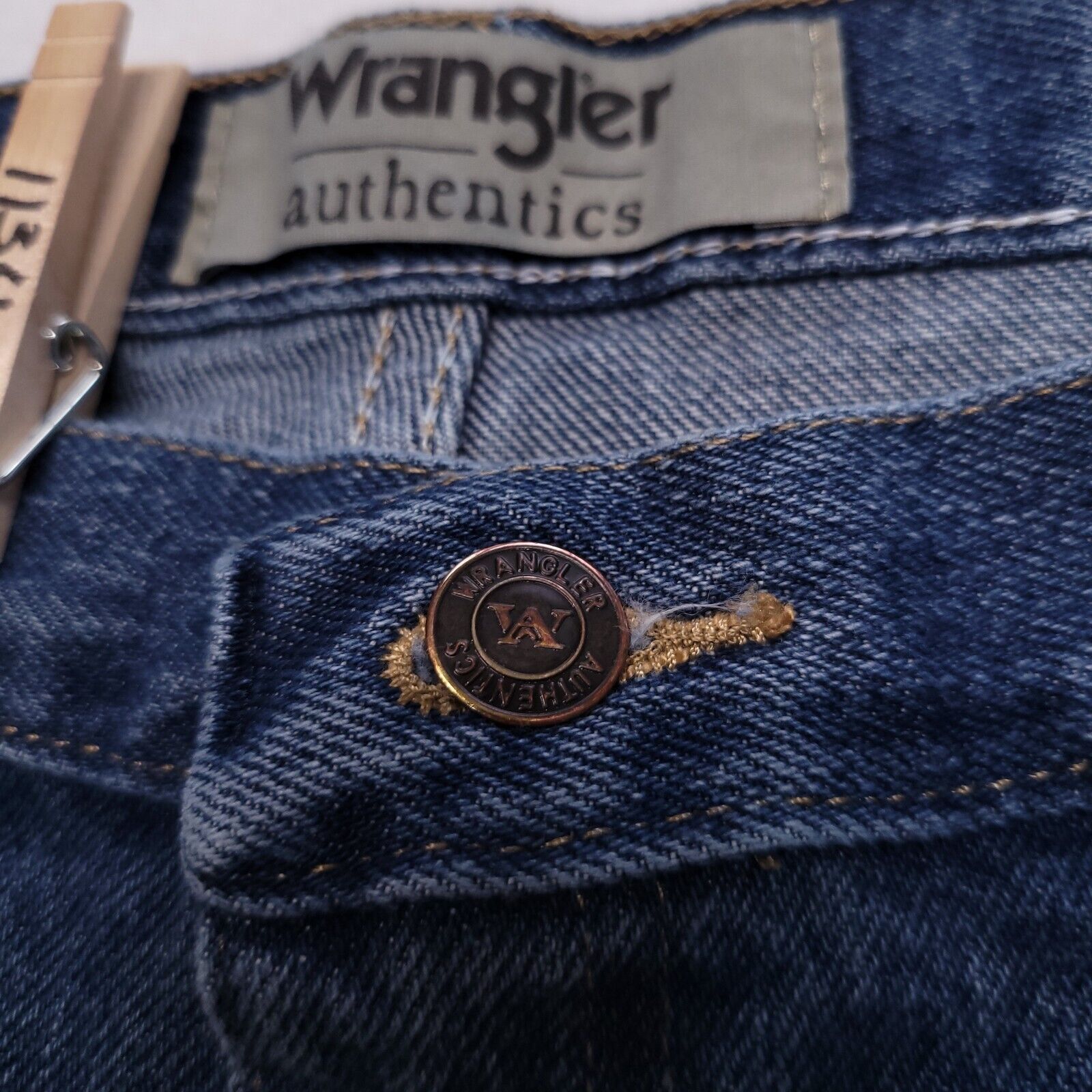 Wrangler Wrangler Authentics Denim Medium Wash Jeans Mens Size 36x30 Size US 36 / EU 52 - 5 Thumbnail