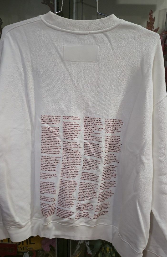 Heron Preston Heron Preston White Facts T-Shirt Size US M / EU 48-50 / 2 - 6 Thumbnail