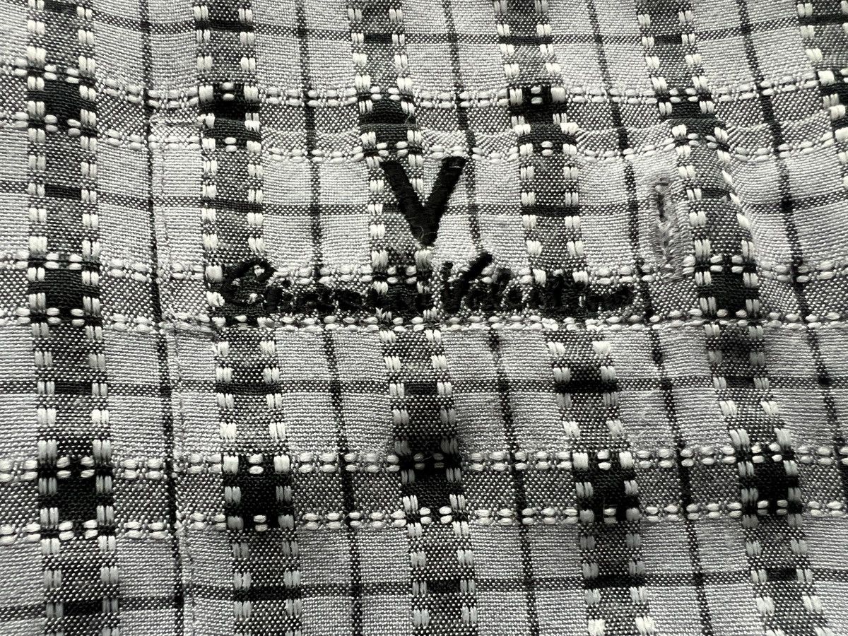 Gianni Valentino Giovanni Valentino : Shirt Button Ups Embroider Rare Pattern Size US XXL / EU 58 / 5 - 6 Thumbnail