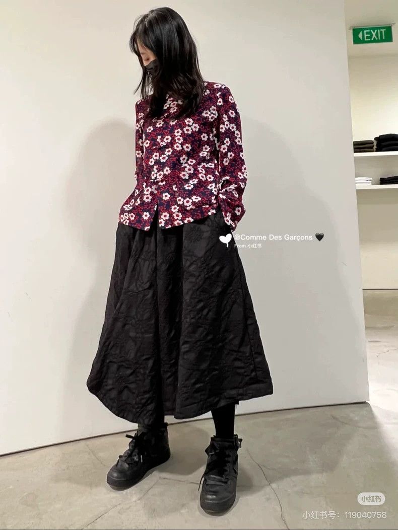 Comme des Garcons Comme Des Garcons Chinese style flower top Size M / US 6-8 / IT 42-44 - 4 Thumbnail