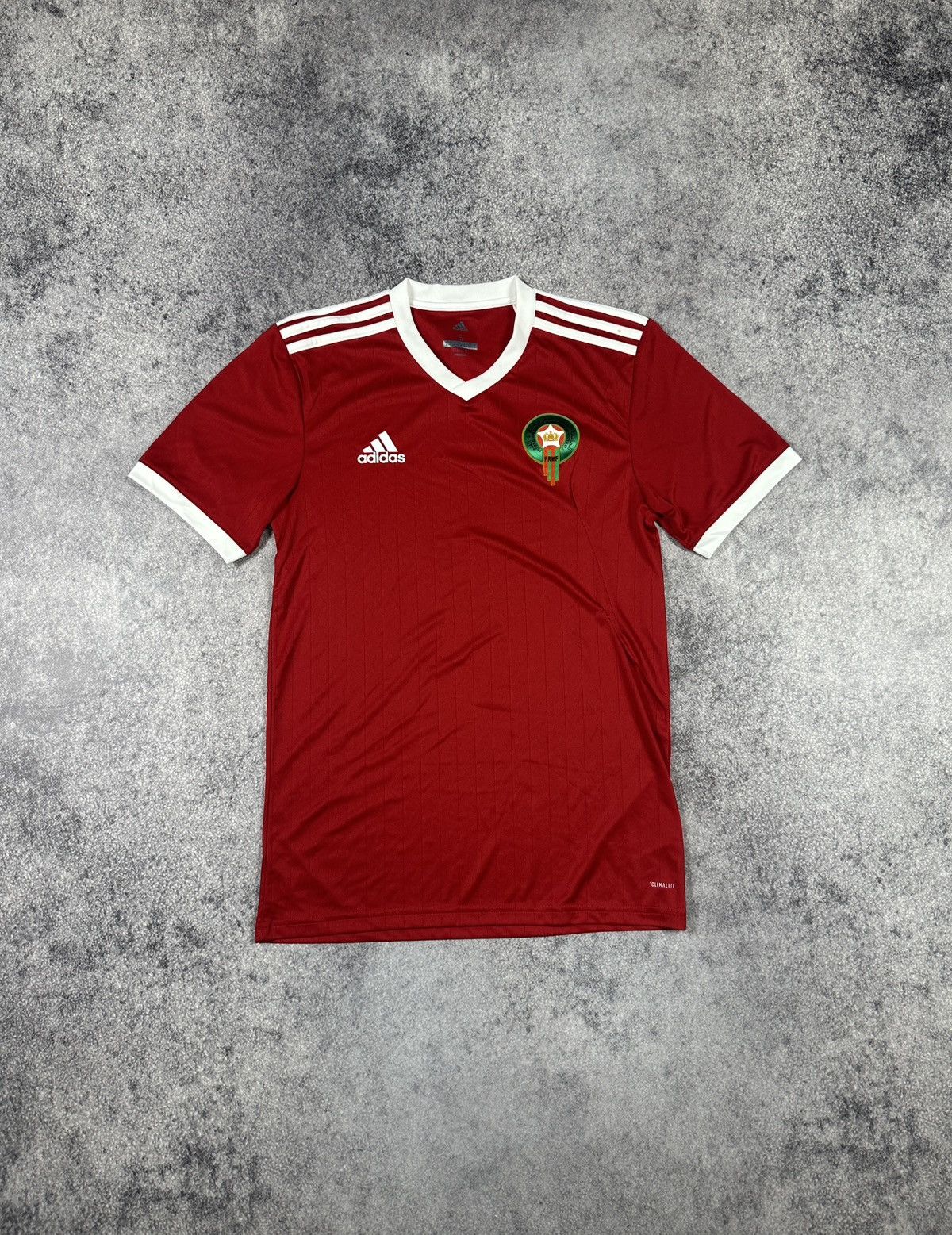 Adidas Adidas Morocco 18/19 Soccer Jersey Blokecore Rare Style S Size US S / EU 44-46 / 1 - 1 Thumbnail