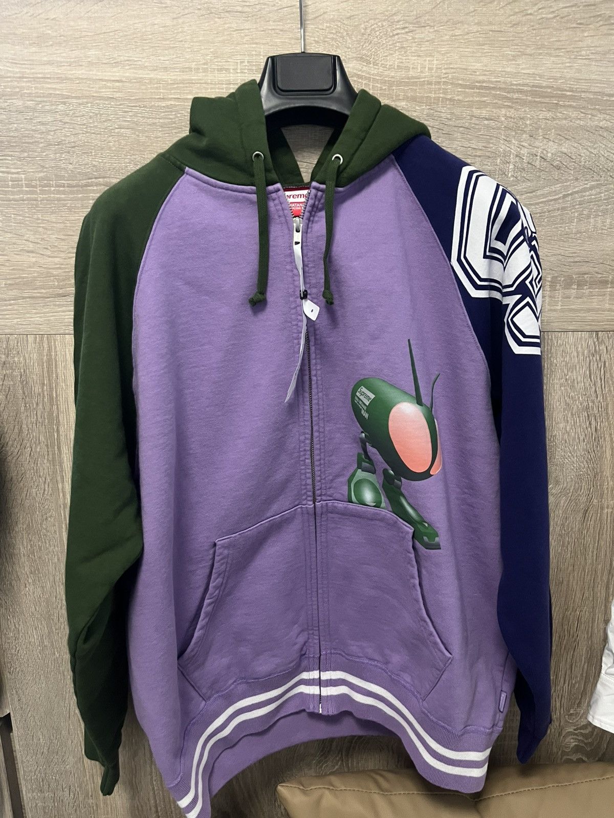 トップス Supreme JUNYA WATANABE Zip Up Sweatshirt Supreme x JUNYA WATANABE CDG MAN Zip Up Hooded Sweatshirt