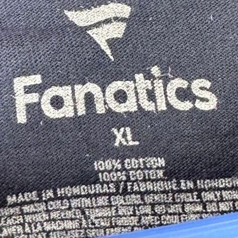Vintage Fanatics T-Shirt Adult XL Navy Blue Braves Short Sleeve Crew Neck Mens NEW Size US XL / EU 56 / 4 - 3 Thumbnail