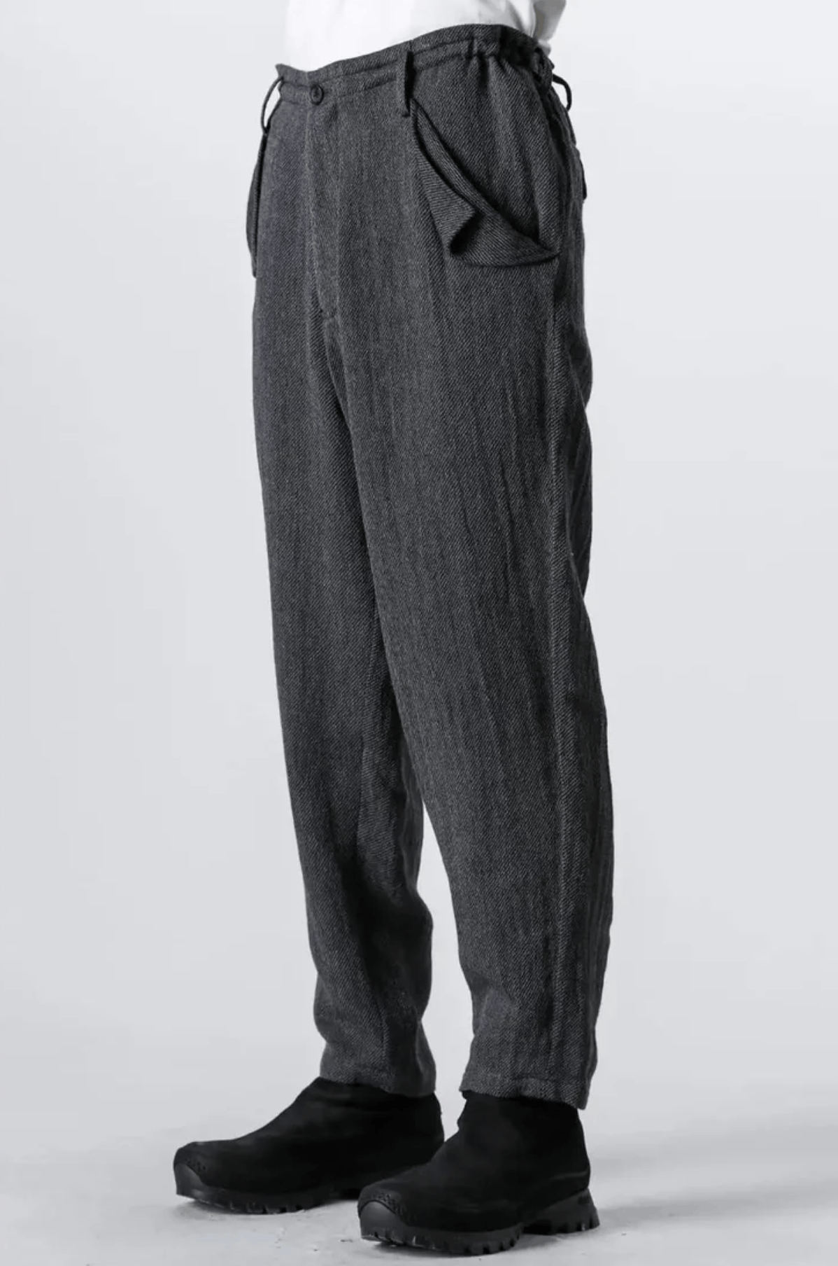 Yohji Yamamoto Yohji Yamamoto Pour Homme - SEAM FLAP POCKET PANTS Size US 32 / EU 48 - 2 Thumbnail