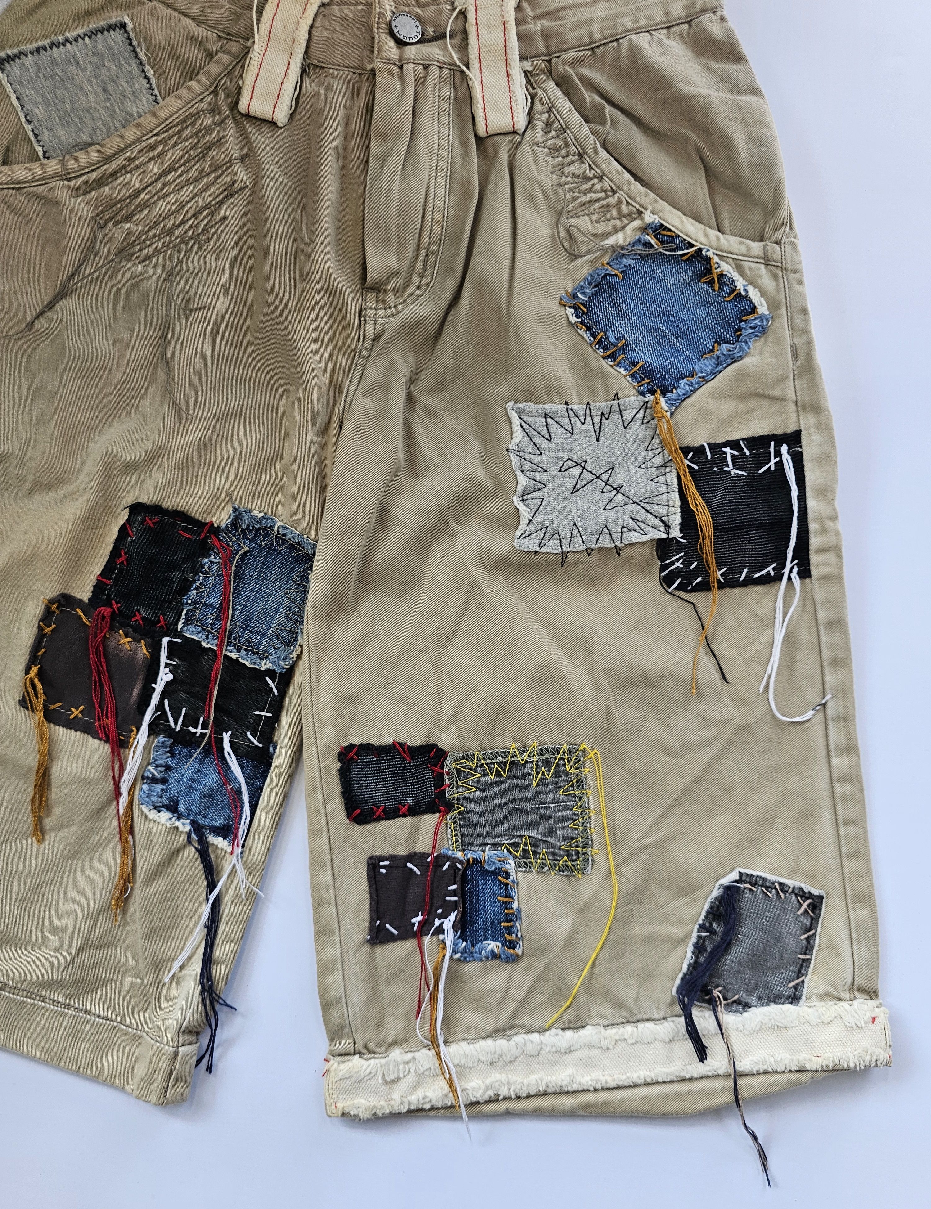 Darn Tough Vintage Tough Jeansmith Patch Work Short Size US 30 / EU 46 - 5 Thumbnail
