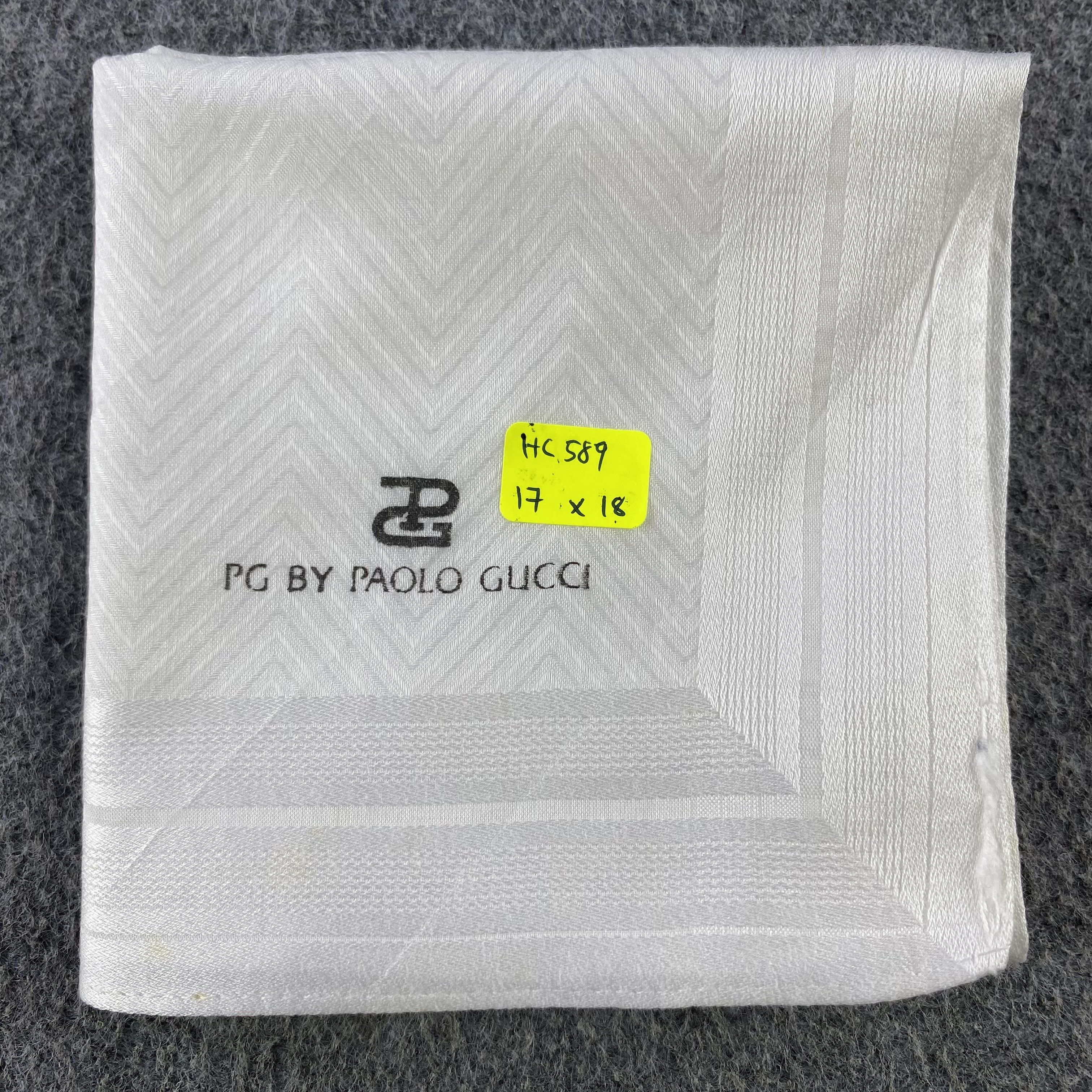 Paolo Gucci × Vintage Handkerchief/Neckerchief/Bandana HC589 Size ONE SIZE - 5 Thumbnail