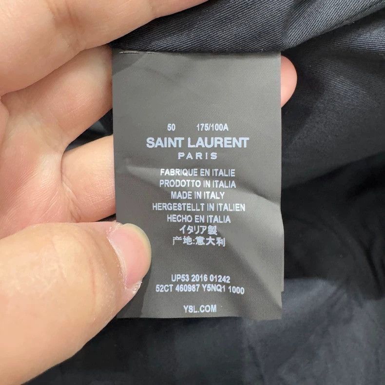 Saint Laurent Paris Saint Laurent Paris SLP Pure Color Sheepskin Jacket-2506 Size US XL / EU 56 / 4 - 4 Thumbnail