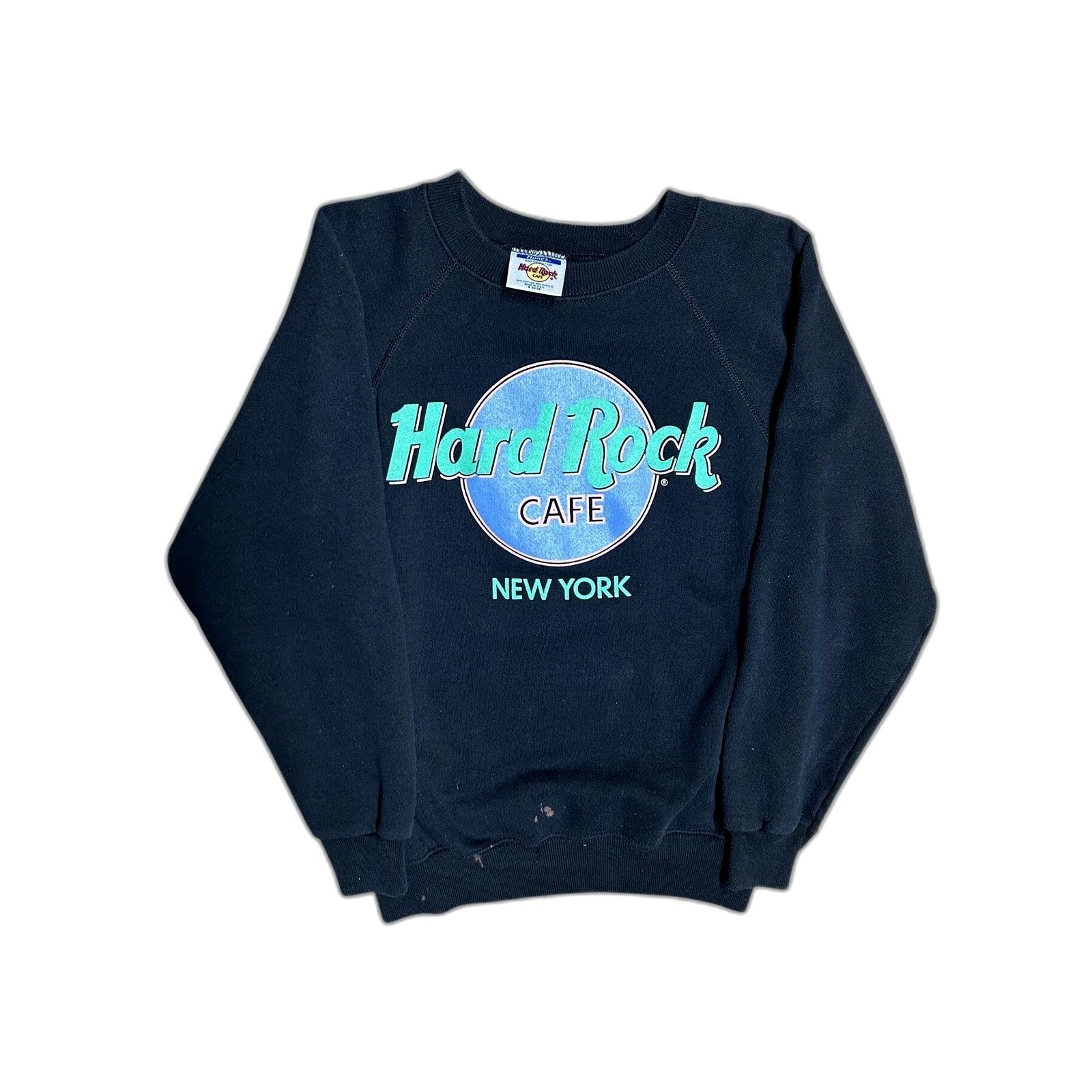 Hard Rock Cafe Vintage 90'S Hard Rock Cafe New York Sweatshirt Small Flawed Size US S / EU 44-46 / 1 - 1 Thumbnail