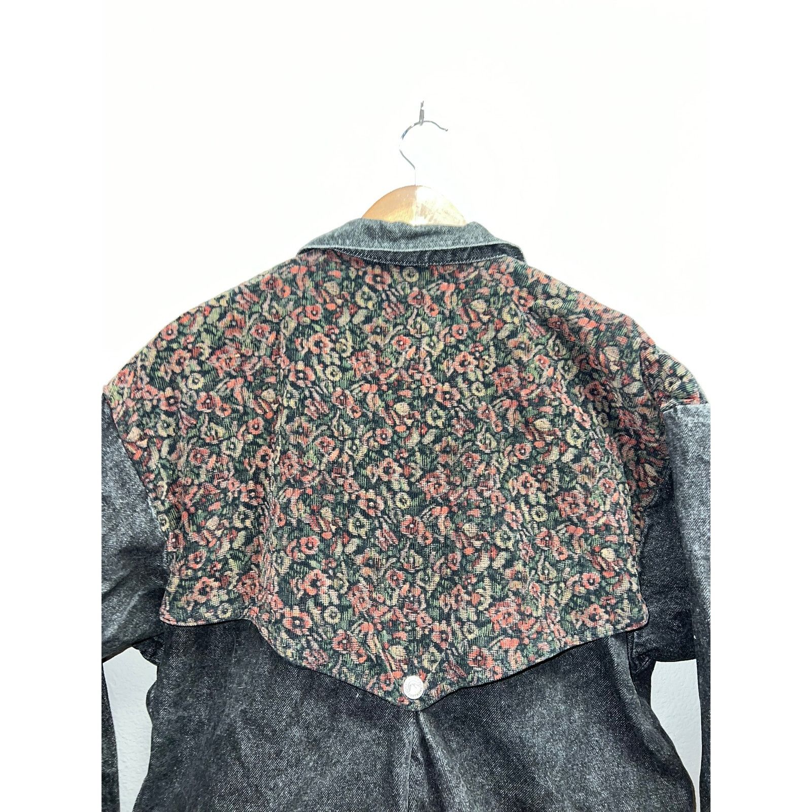 Vintage Vintage Rocky Mountain Denim Duster Coat Long Jacket Floral Size XL / US 12-14 / IT 48-50 - 10 Thumbnail
