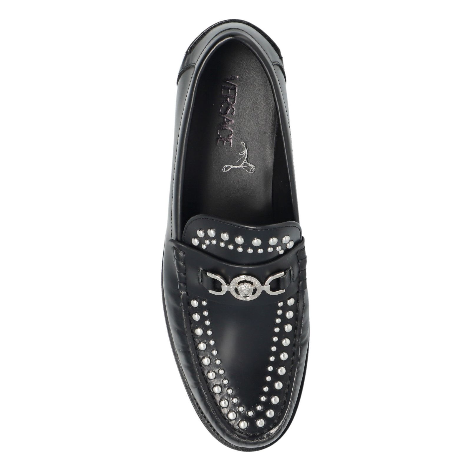 Versace VERSACE Black Loafers New And Authentic (Men's size:10;) Size US 10 / EU 43 - 5 Thumbnail