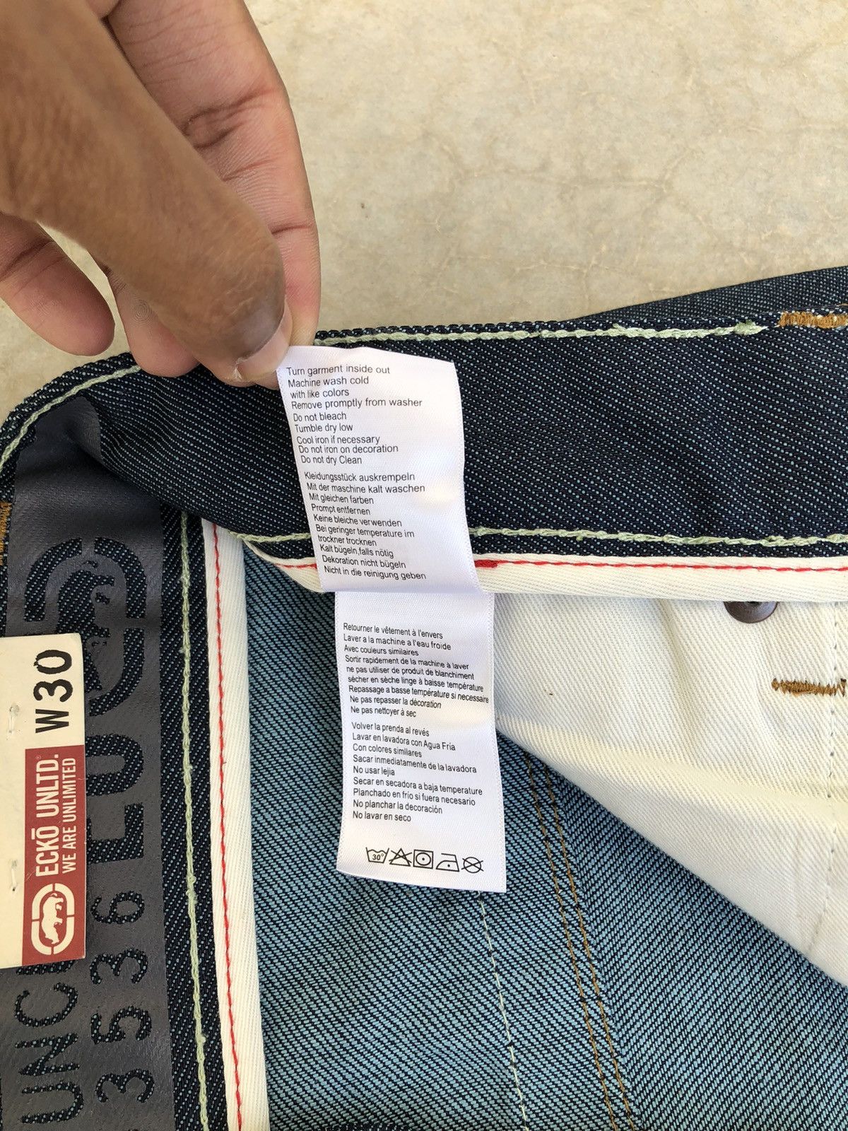 Y2K Ecko Sexy Ladies Baggy Fit Jeans