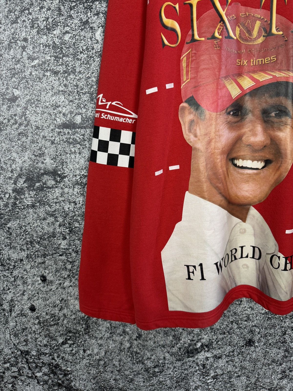 Formula 1 × Vintage Rare Michael Schumacher Vintage Racing F1 World Champion Size US XXL / EU 58 / 5 - 4 Thumbnail