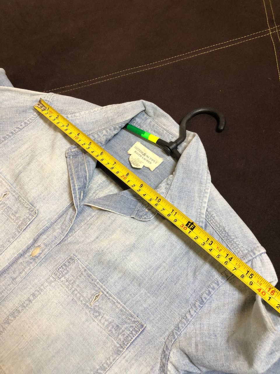 Denim & Supply Ralph Lauren Denim Supply Ralph Lauren Shirt Bandana Back Chambray Size US XS / EU 42 / 0 - 9 Thumbnail