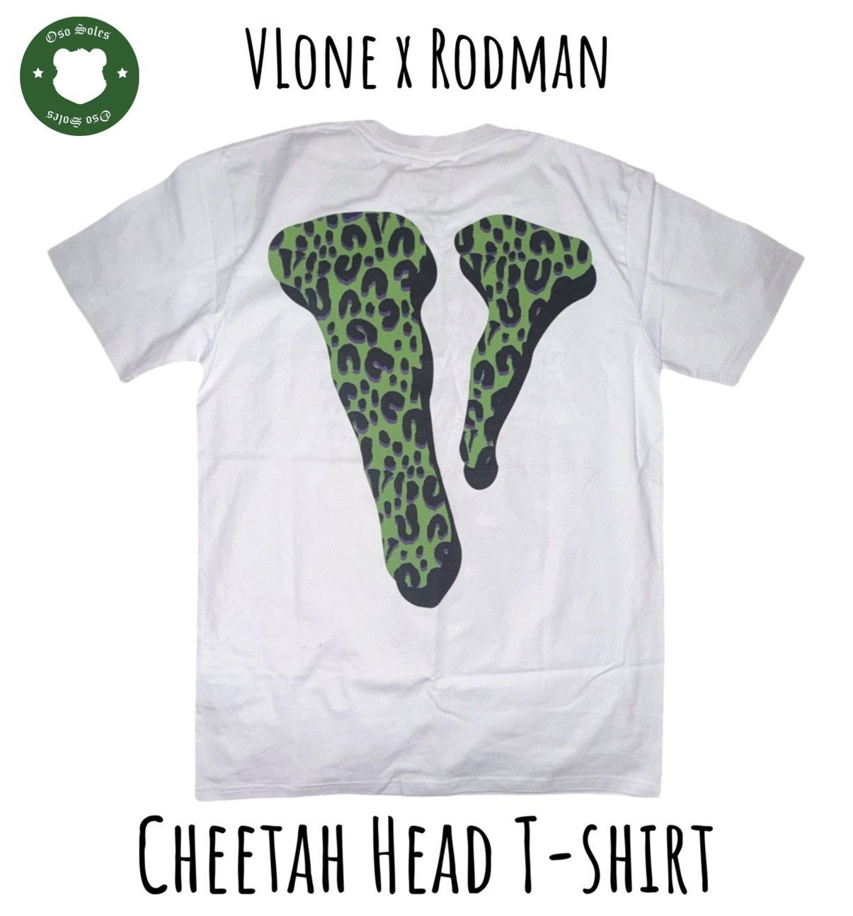 Vlone Vlone x Rodman Cheetah Hair T-shirt Medium Size US M / EU 48-50 / 2 - 3 Thumbnail