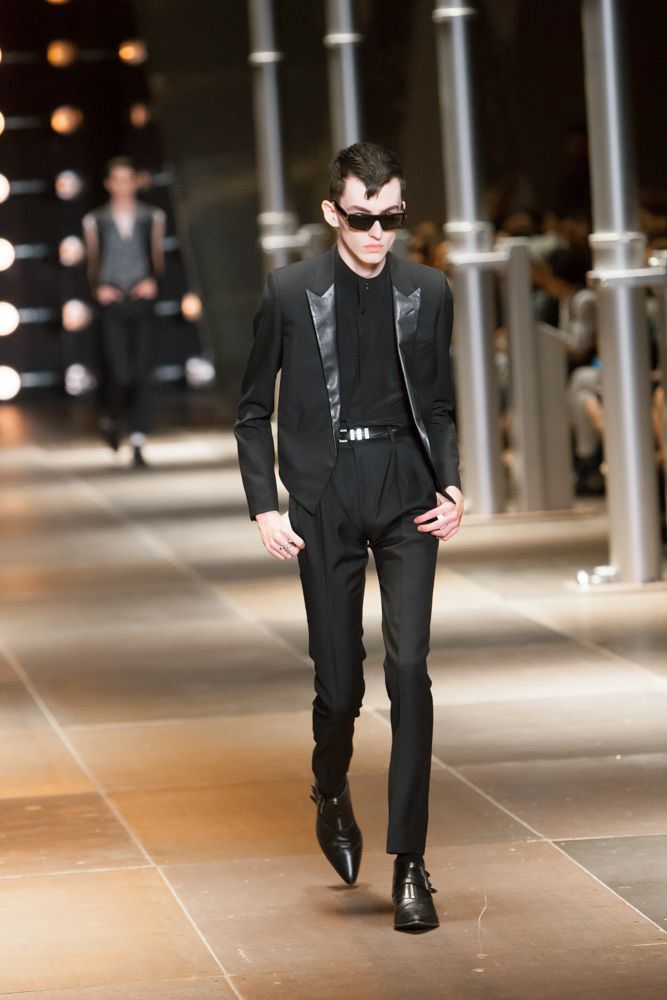 Hedi Slimane × Saint Laurent Paris 1 of 1 SS14 Sample Leather Pleated Trouser Size US 29 - 13 Thumbnail