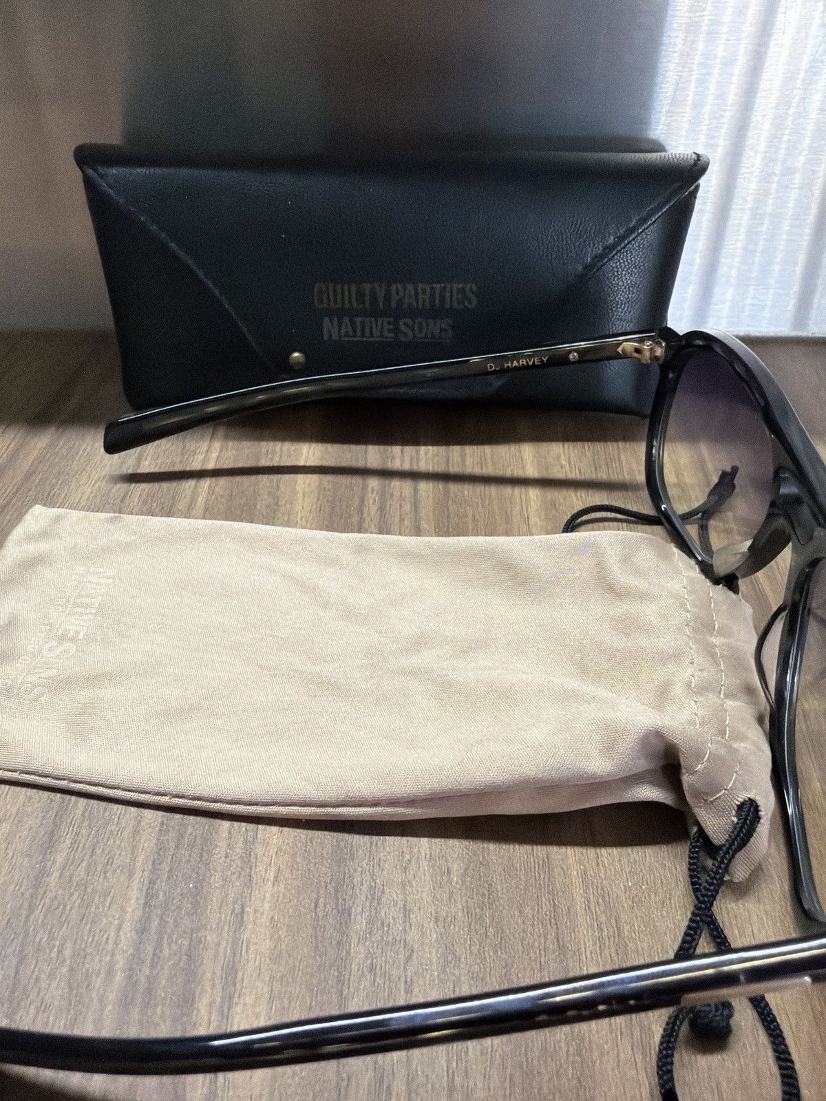 Native Sons Native Sons X Guilty Parties DJ Harvey Sunglasses Size ONE SIZE - 3 Thumbnail