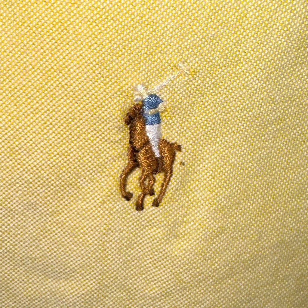Polo Ralph Lauren Polo Ralph Lauren Spring Yellow Iconic Oxford Shirt XL Size US XL / EU 56 / 4 - 3 Thumbnail