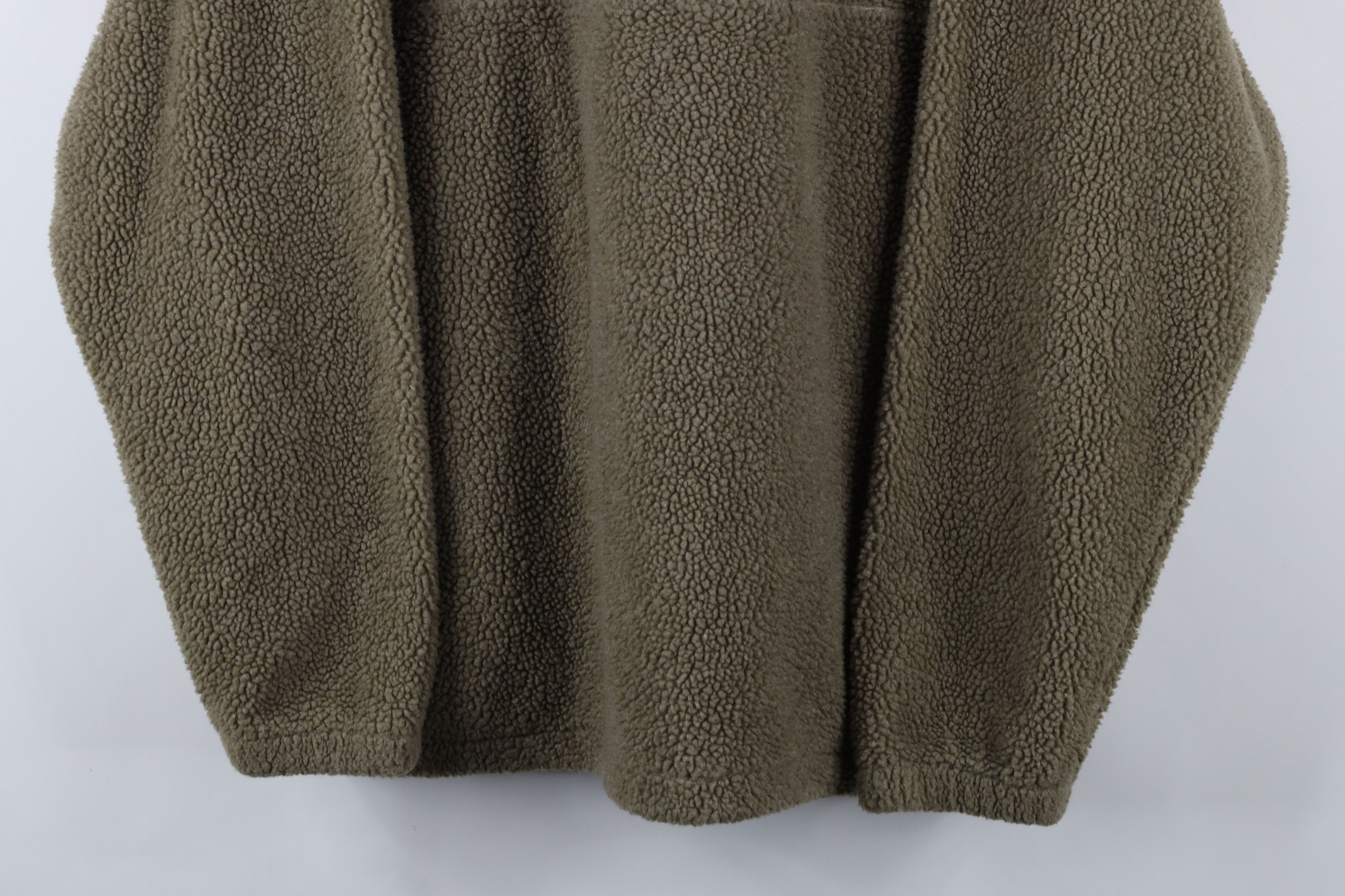 Eddie Bauer × Vintage Vintage 90s Eddie Bauer Fleece Half Zip Pullover Sweater Size US L / EU 52-54 / 3 - 3 Thumbnail
