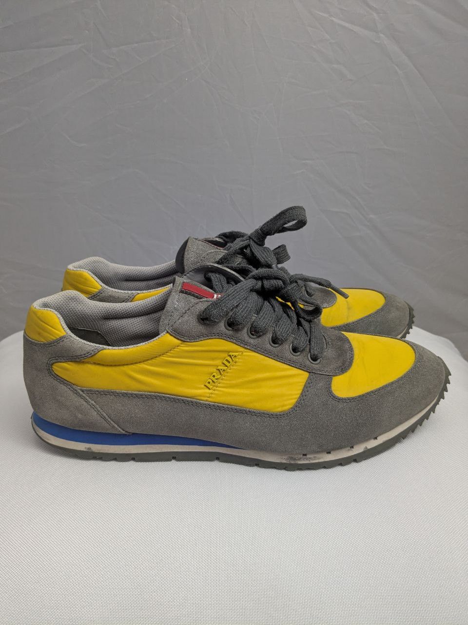 Prada PRADA Linea Rossa Vintage Nylon Suede Sneakers Archive Size US 11 / EU 44 - 2 Thumbnail