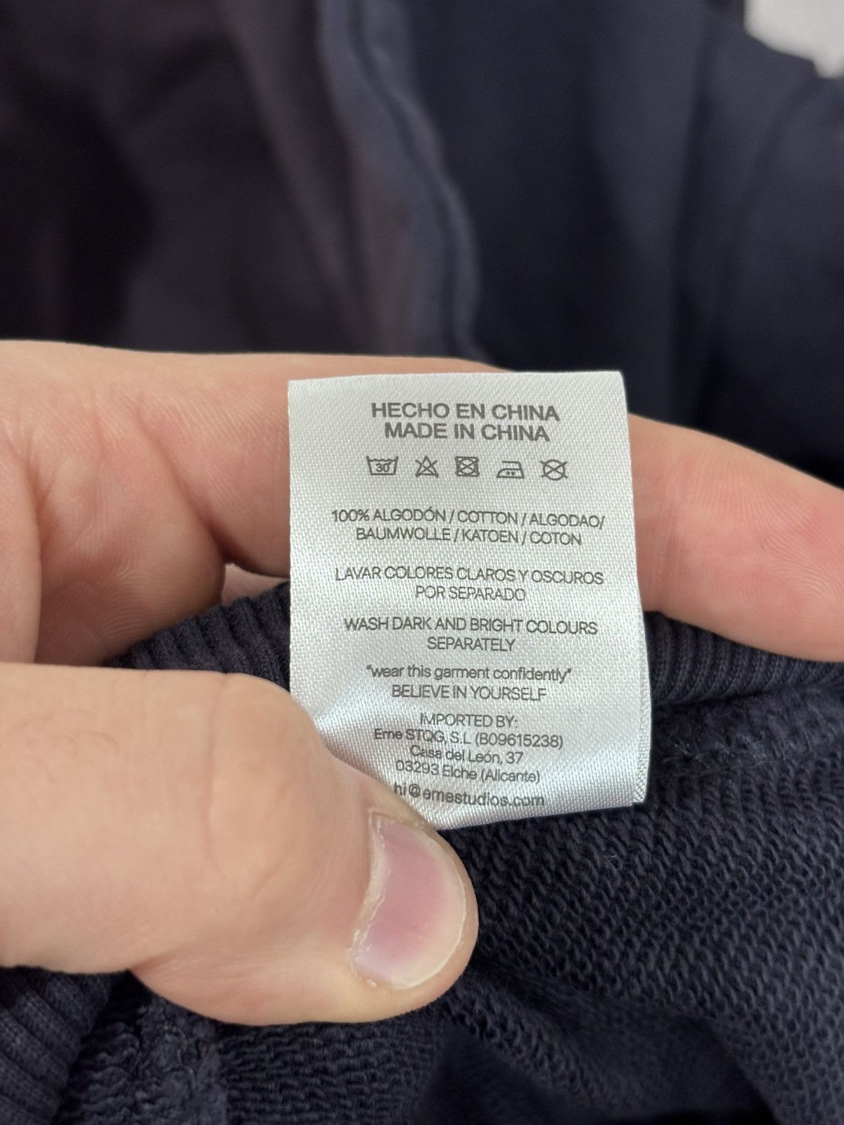 Other Eme Studios Class 3A Navy Oversized Hoodie Size US M / EU 48-50 / 2 - 11 Thumbnail