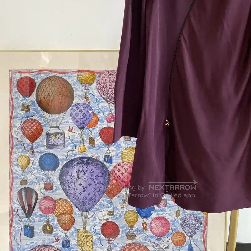 Versace Versace Long Sleeve Violet Dress for Women . Size XL / US 12-14 / IT 48-50 - 4 Thumbnail