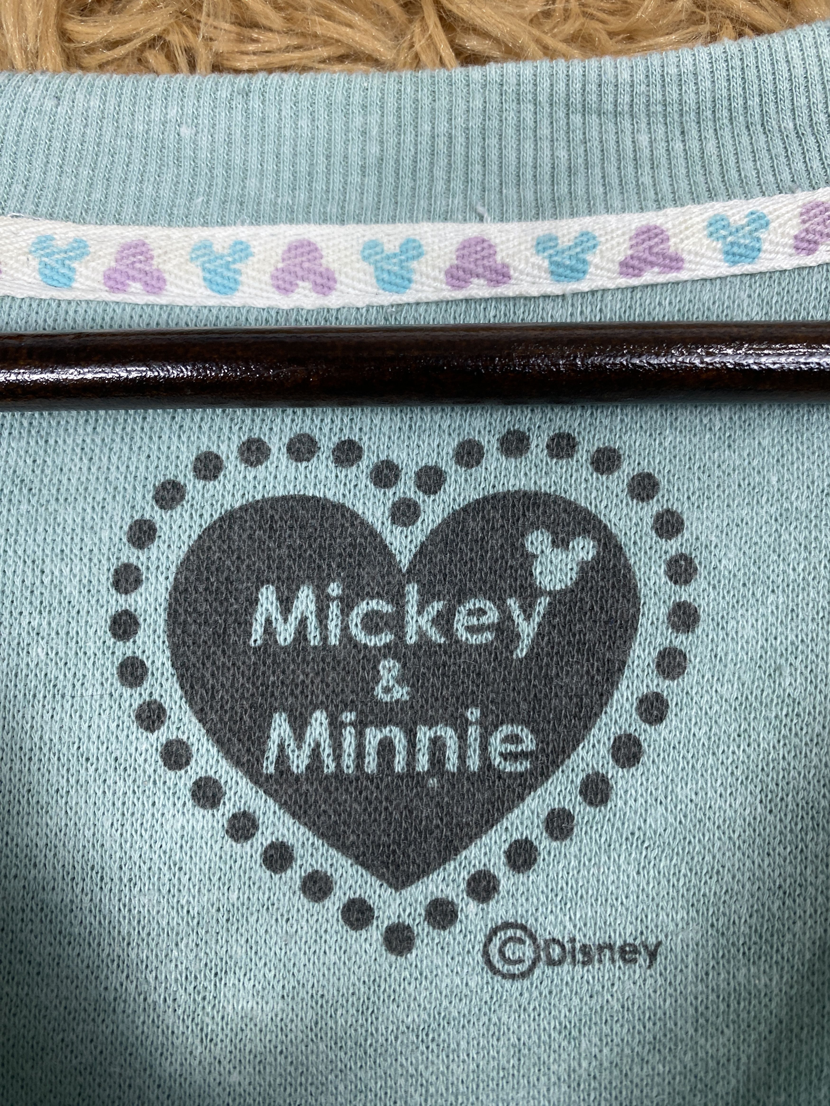 Disney Vintage Disney Mickey & Minnie Sweatshirts PJ0384 Size US L / EU 52-54 / 3 - 5 Thumbnail
