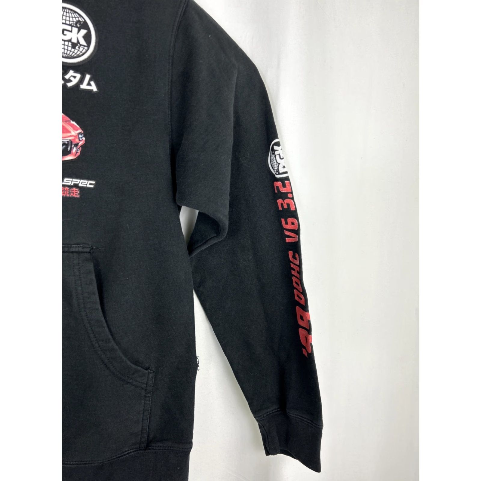 DGK DGK Pullover Hoodie Pole Position Black NSX Ghetto Spec Mens Small Size US S / EU 44-46 / 1 - 4 Thumbnail