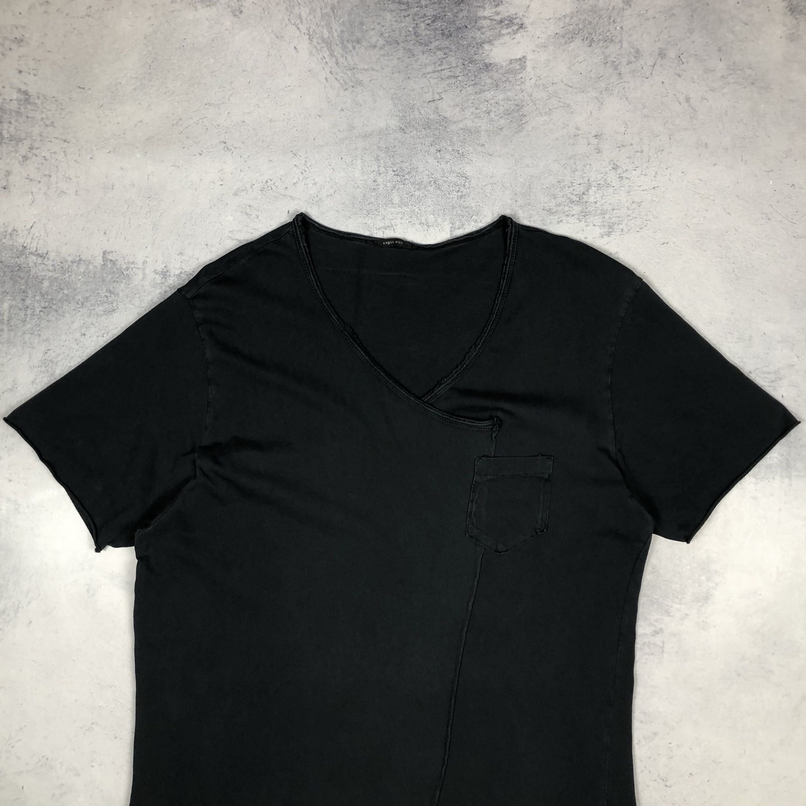Xagon Man Xagon Man Asymmetric Avant Garde Opium Tee Size US XXL / EU 58 / 5 - 5 Thumbnail