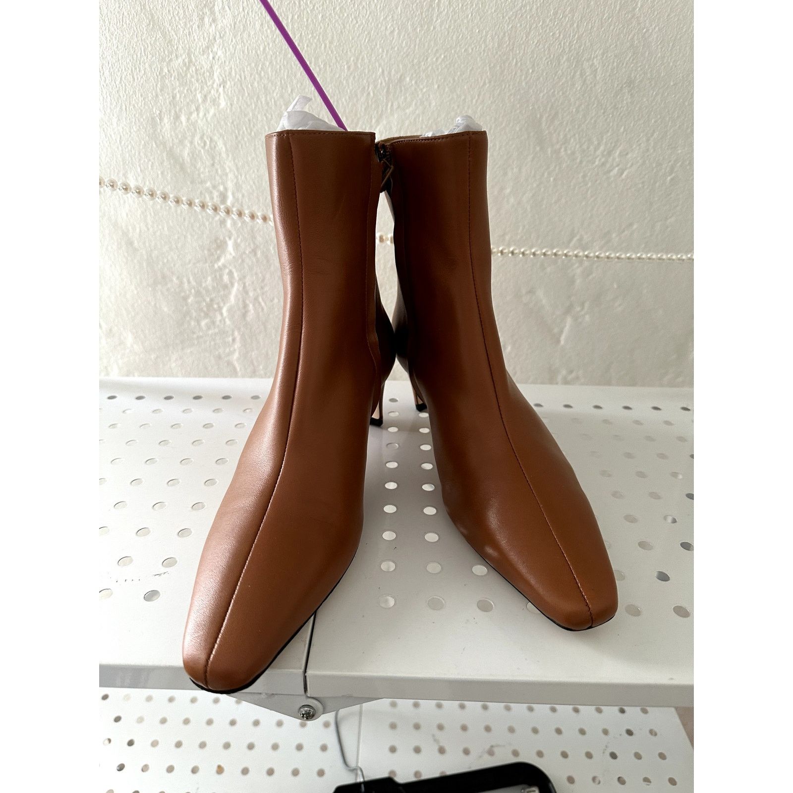 Staud STAUD Wally Ankle boots in brown leather (Size: 38) Size US 8 / IT 38 - 2 Thumbnail