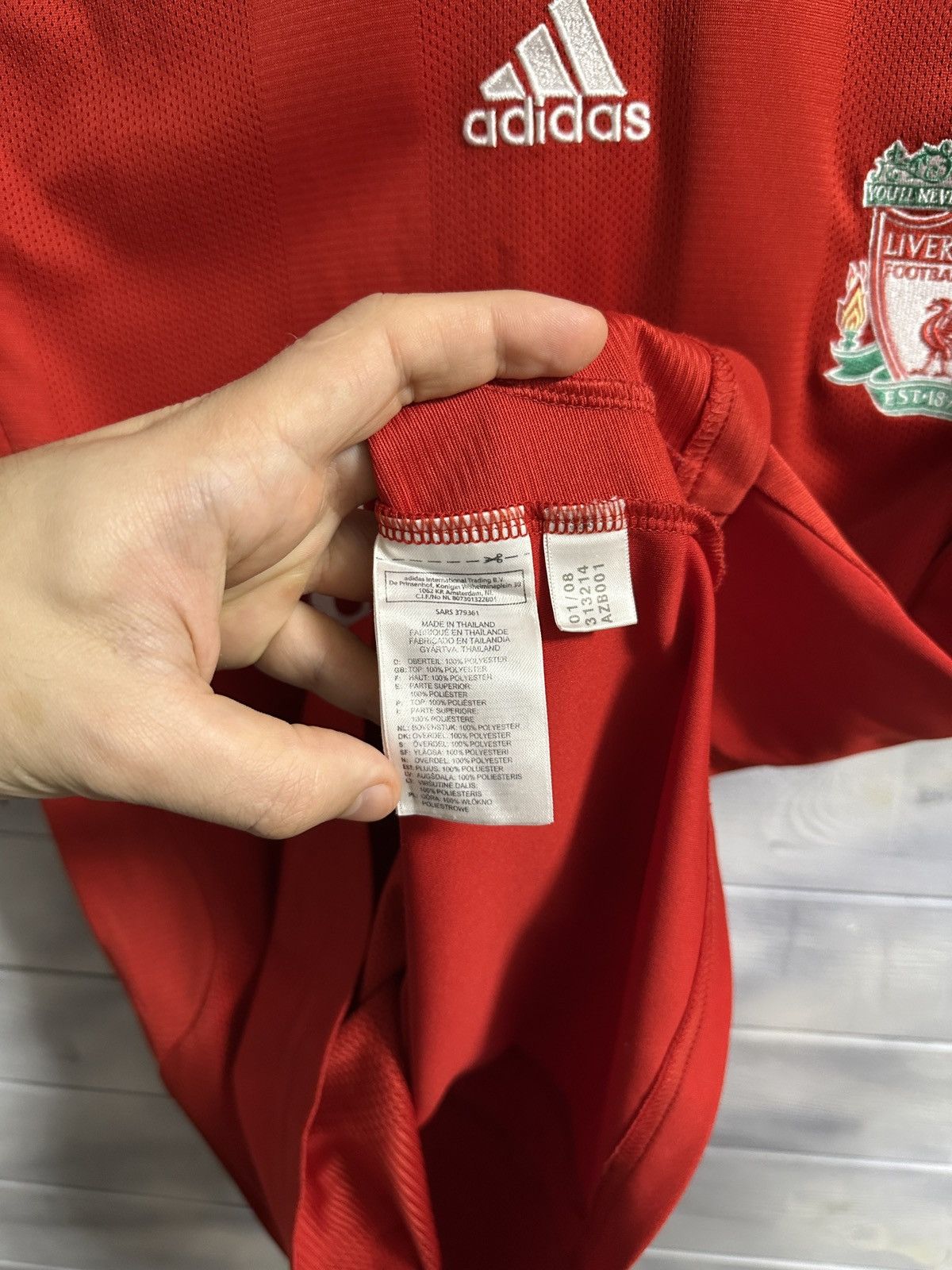Adidas Rare Vintage Soccer Jersey Torres Liverpool Adidas Centr Size US M / EU 48-50 / 2 - 11 Thumbnail