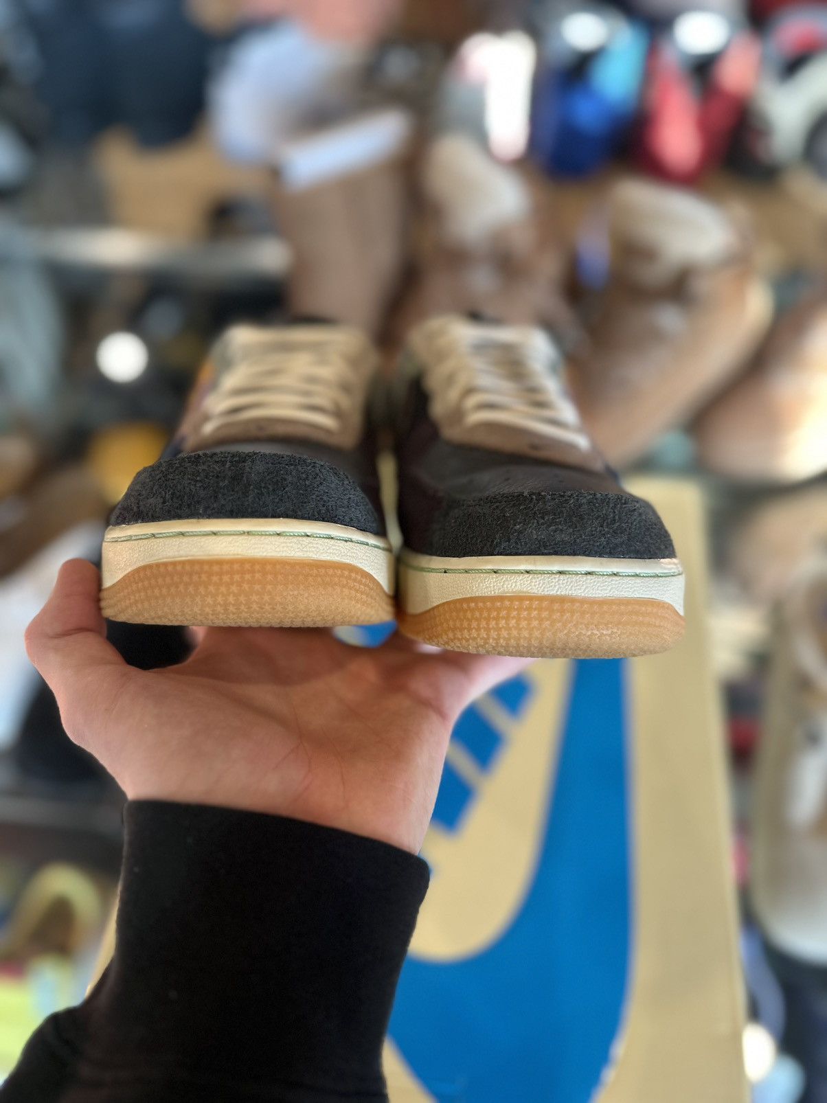 Nike × Travis Scott Air Force 1 Travis Scott Cactus Jack Clean OG Size 11.5 Size US 11.5 / EU 44-45 - 5 Thumbnail