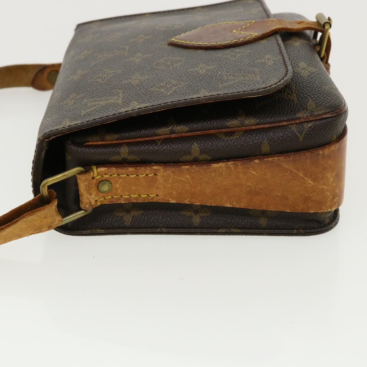 Louis Vuitton LOUIS VUITTON Monogram Cartouchiere MM Shoulder Bag M51253 Size ONE SIZE - 3 Thumbnail