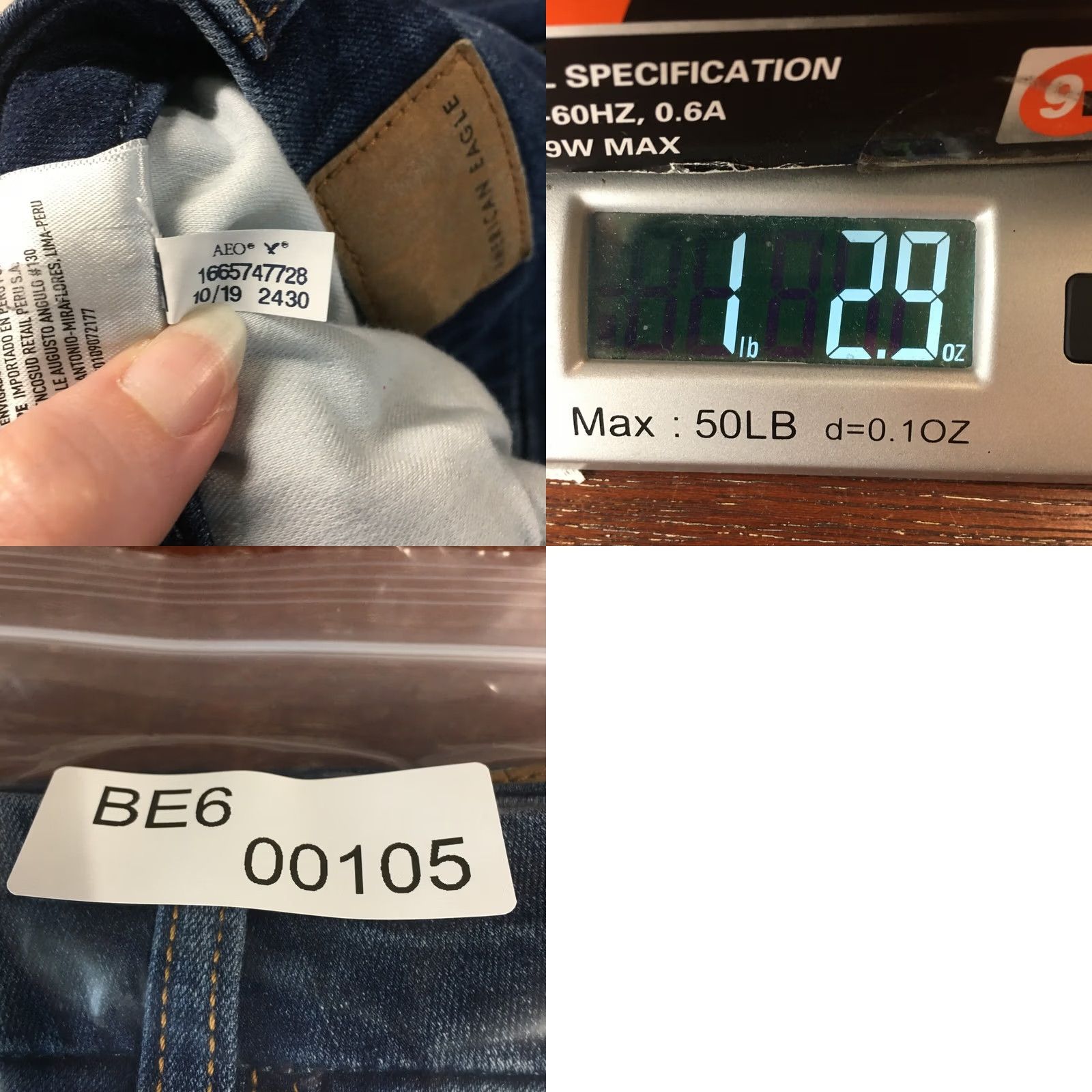American Eagle Outfitters American Eagle Outfitters Jeans Womens 8 Regular Blue Denim Jegging Pockets Distressed Vintage No Size 30" / US 8 / IT 44 - 11 Thumbnail