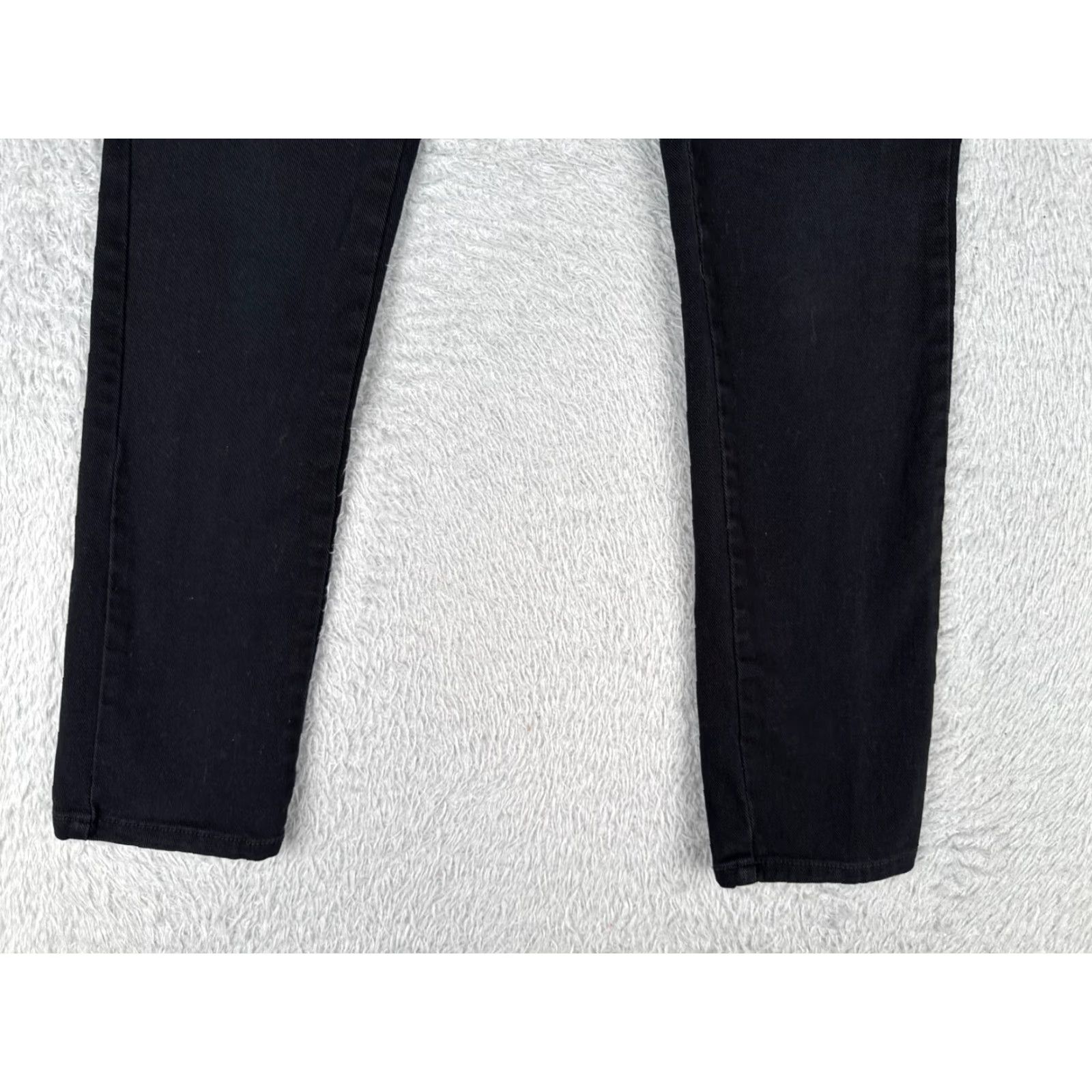 Vintage Authentic 579 Jeans Jeanswear Jeans Skinny Low Rise Black 28x28 Women's Juniors 28 in Cotton Denim 5-Pocket Design 90s Retro Designer Men's/Women's? Size 27" / US 4 / IT 40 - 2 Thumbnail
