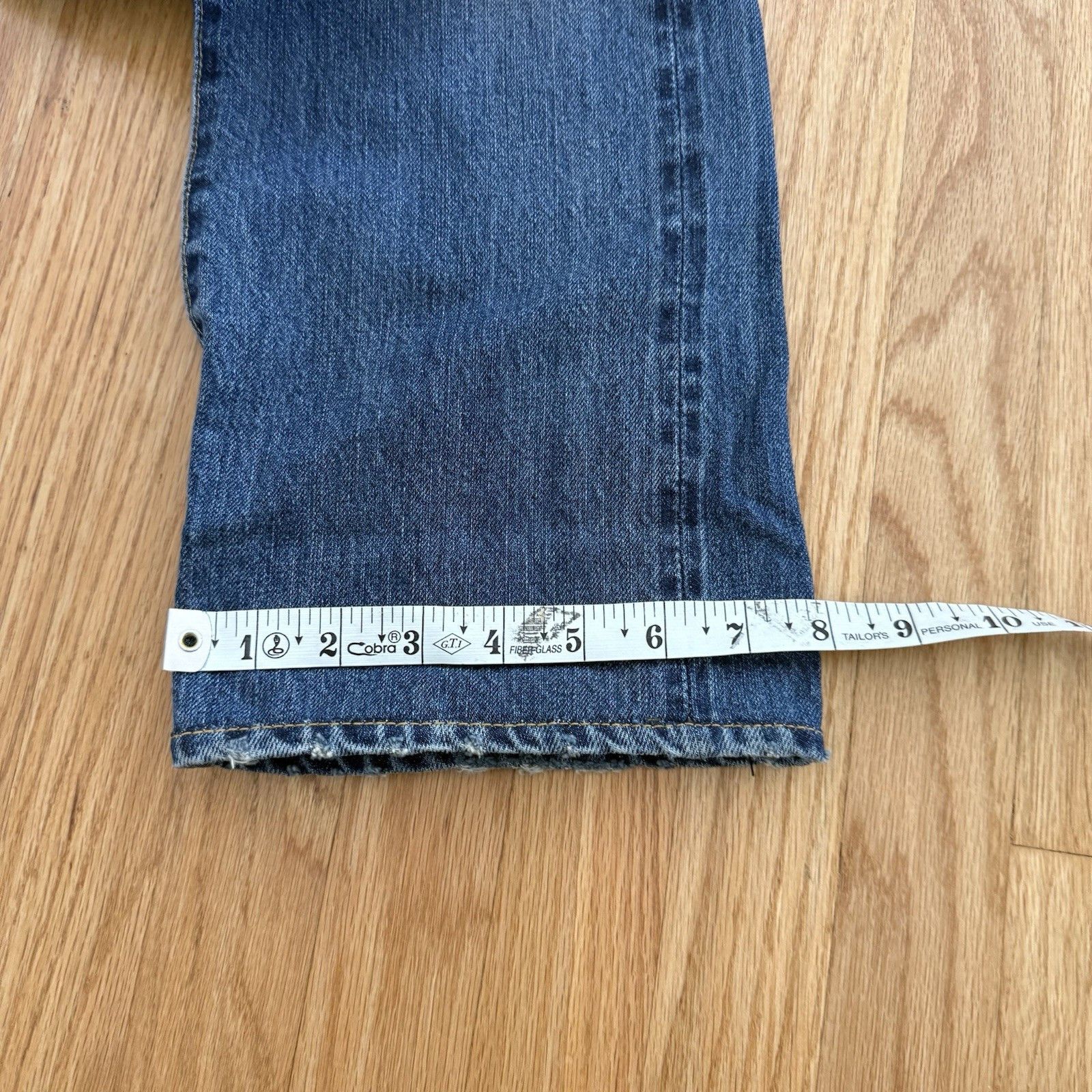 Levi's Vintage Clothing Levi's Vintage Clothing LVC 505 1967 Repaired Selvedge Denim Size US 32 / EU 48 - 2 Thumbnail