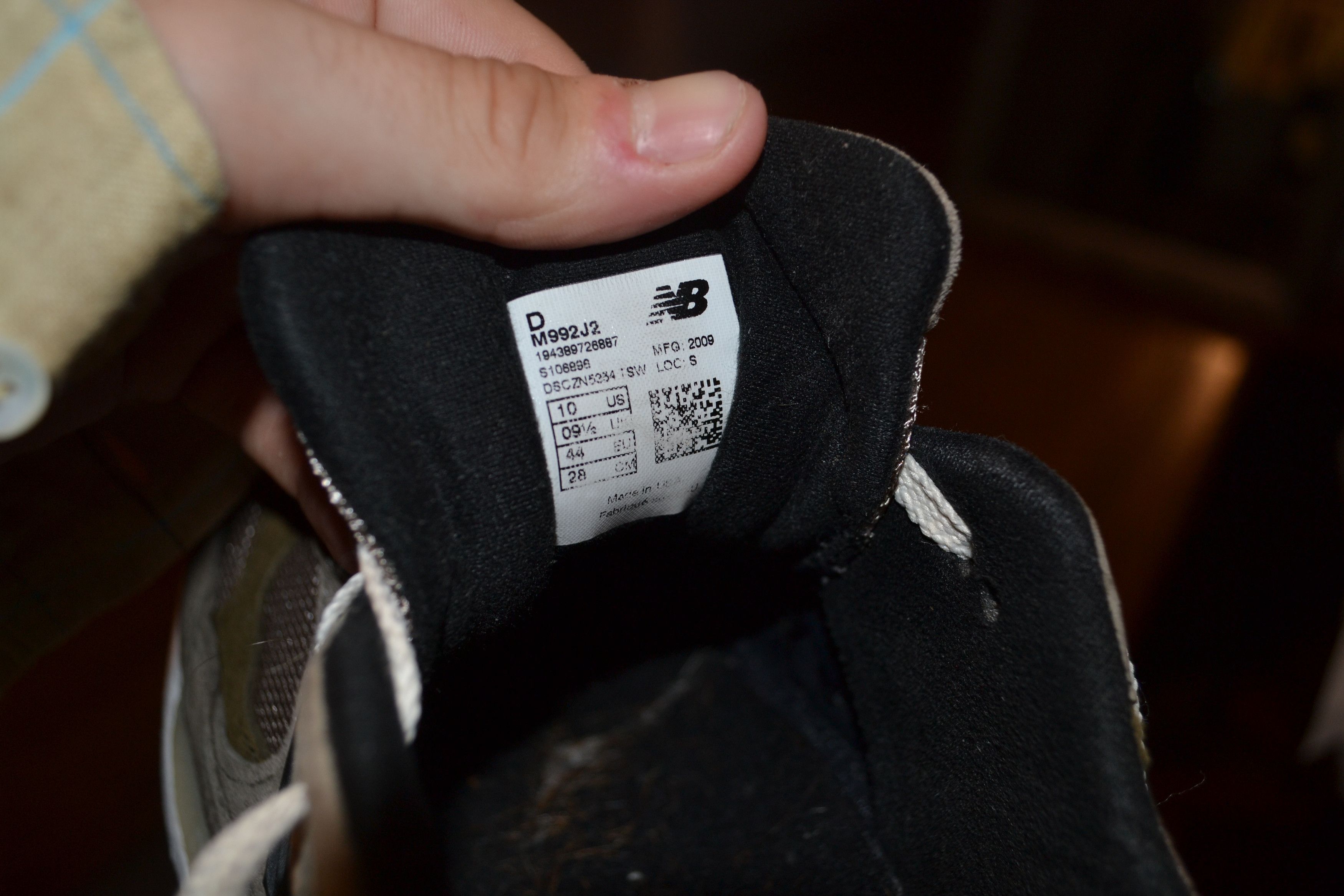 JJJJound × New Balance New balance 992 x jjjound Size US 10 / EU 43 - 6 Thumbnail