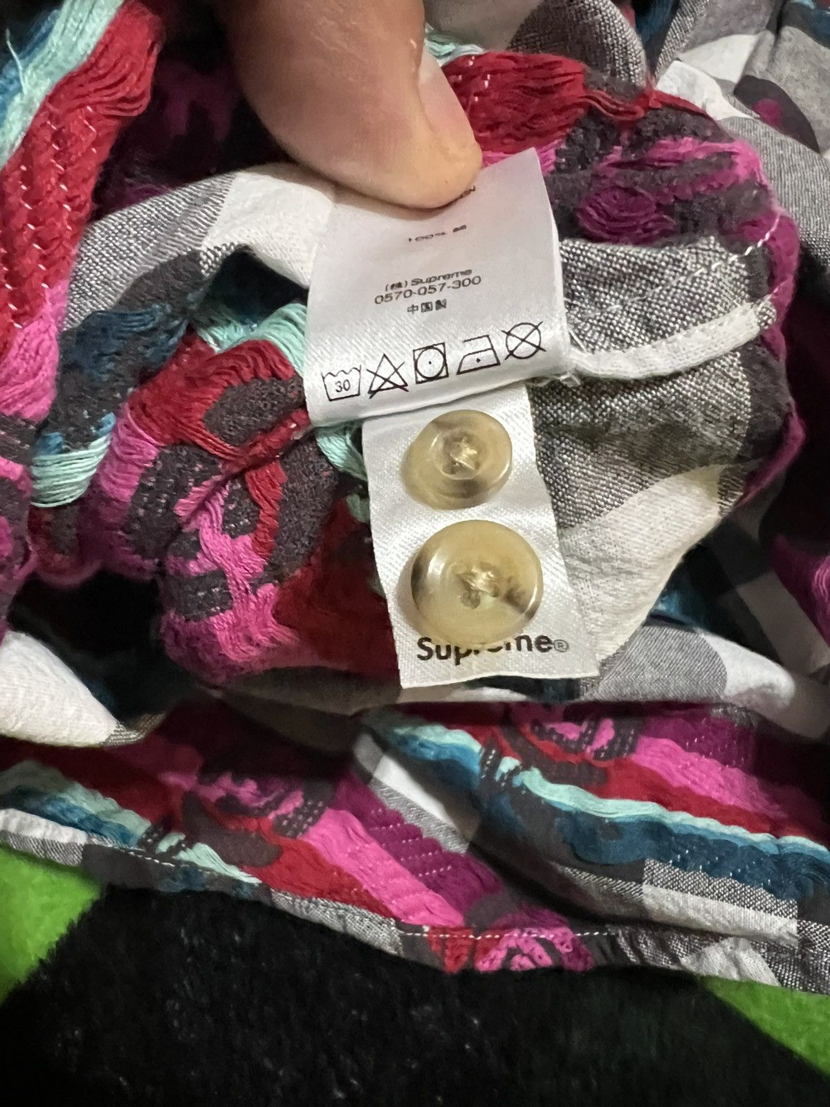 Supreme 🔥SS19 Supreme Buffalo Plaid Rose L/S BUTTON UP SMALL🔥 Size US S / EU 44-46 / 1 - 10 Thumbnail