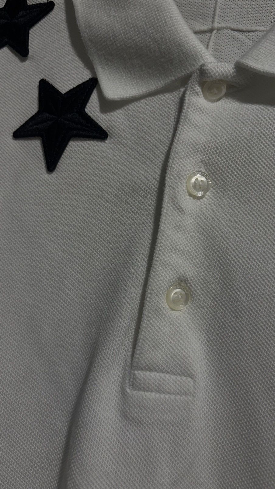 Givenchy Givenchy 47 Embroidered Star Polo Size US XXL / EU 58 / 5 - 4 Thumbnail