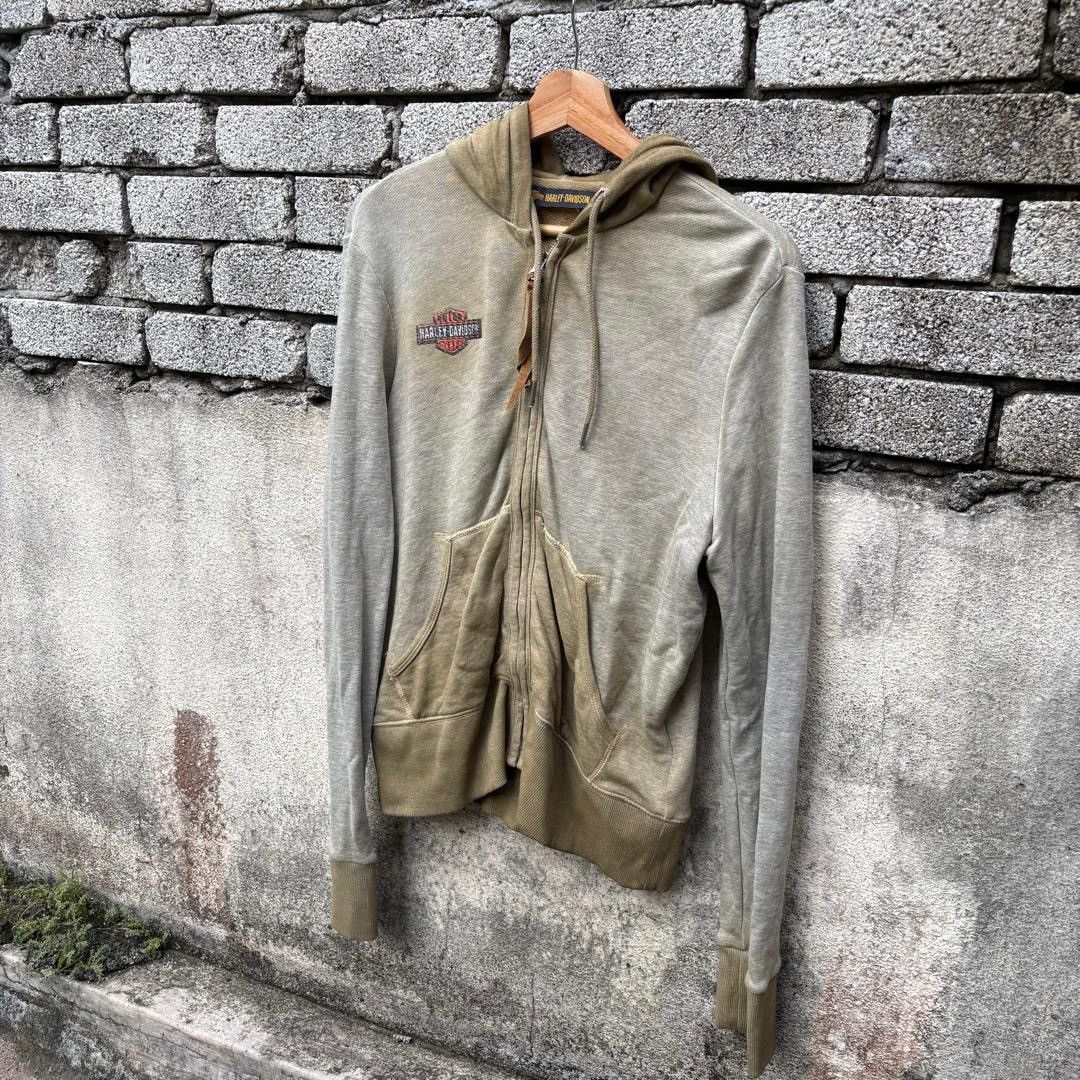 Harley Davidson Harley Davidson Full Zip Hoodie Rare Colour Size M / US 6-8 / IT 42-44 - 9 Thumbnail