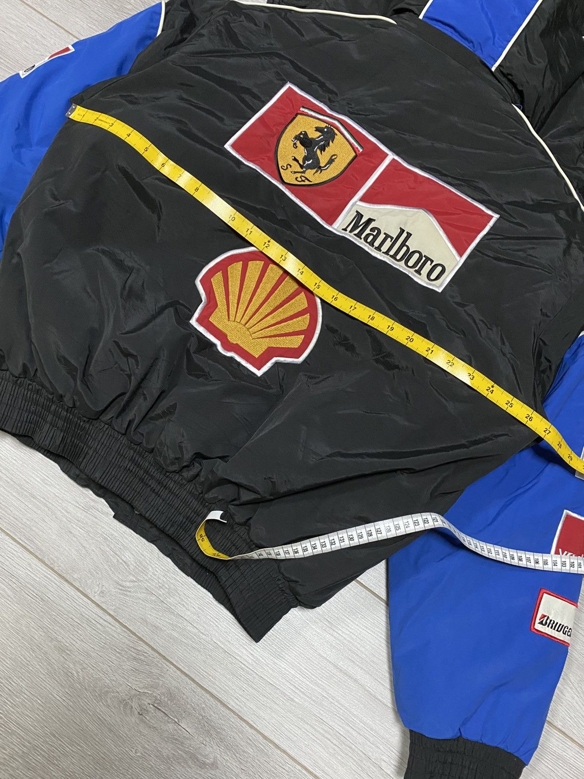 Marlboro Ferrari Marlboro Chase shell Vodafone vintage racing bomber Size US XXL / EU 58 / 5 - 13 Thumbnail