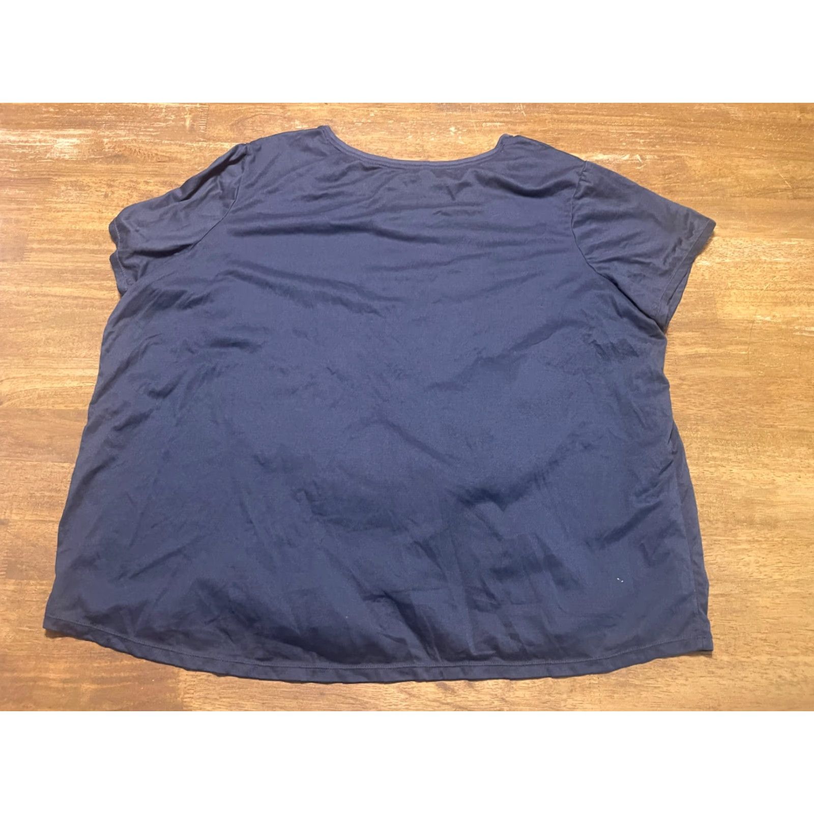 Vintage Secret Treasures Shirt, Women's Plus Size 3X, Sleepshirt, Gray, Blue, "Wild at Heart" Size XXL / US 16-18 / IT 52-54 - 2 Thumbnail
